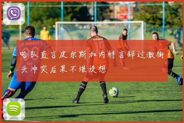 哈队直言皮尔斯加内特言辞过激街头冲突后果不堪设想