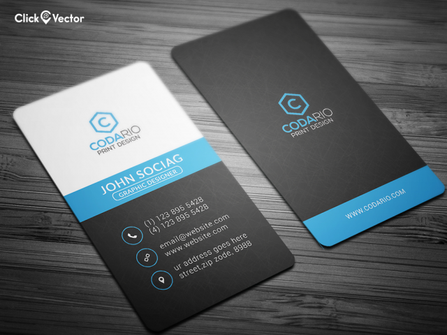 Best business card designs Royalty Free Vector Image